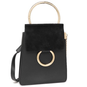 【訳ありアウトレット】クロエ バッグ ショルダーバッグ レディース CHLOE CHC17WS320 H2O 001 ブラック【ラッピング不可商品】