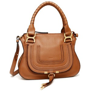 【訳ありアウトレット】クロエ ハンドバッグ ショルダーバッグ マーシー 2WAY ブラウン レディース CHLOE CHC22AS628I31 25M MARCIE TAN
