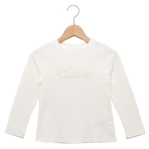 クロエ Tシャツ・カットソー キッズ ホワイト ガールズ CHLOE C15E26 117