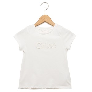 クロエ Tシャツ・カットソー キッズ ホワイト ガールズ CHLOE C15E35 117