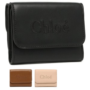 クロエ 三つ折り財布 クロエセンス ミニ財布 ロゴ レディース CHLOE CHC23AP875I10