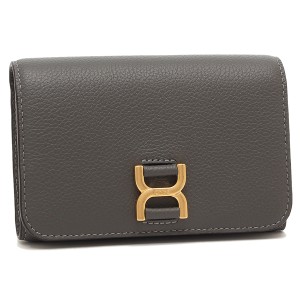 クロエ 三つ折り財布 マーシー コンパクト財布 グレー レディース CHLOE CHC23AP097I31 066