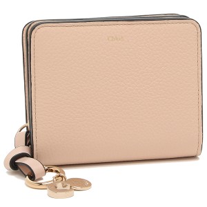 クロエ 二つ折り財布 アルファベット ミニ財布 ピンク レディース CHLOE CHC22WP765F57 6J5