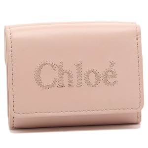 クロエ 三つ折り財布 センス ミニ財布 ピンク レディース CHLOE CHC23AP875I10 6J5