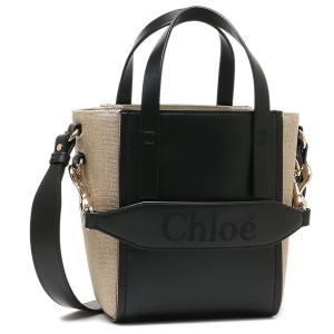 クロエ ハンドバッグ ショルダーバッグ クロエセンス ２WAY ブラック ベージュ レディース CHLOE CHC23AS425L16 001 CHLOE SENSE BLACK