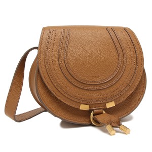 クロエ ショルダーバッグ マーシー サドルバッグ ブラウン レディース CHLOE CHC22AS680I31 207 MARCIE POTTERY BROWN