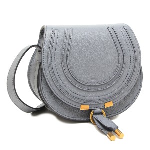 クロエ ショルダーバッグ マーシー サドルバッグ ブルー レディース CHLOE CHC22AS680I31 41A