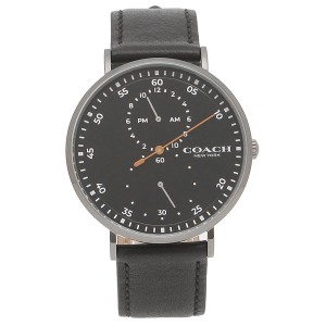 コーチ メンズ 時計 腕時計 チャールズ 41mm クォーツ ホワイト ブラック COACH 14602476