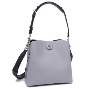 コーチ ハンドバッグ ウィロウ グレー ブルー レディース COACH c3766 lhw9a WILLOW BUCKET BAG GREY BLUE MULTI 2WAY