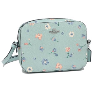 コーチ アウトレット ショルダーバッグ カメラバッグ 花柄 ブルーマルチ レディース COACH C8699 SVTYE