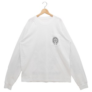 クロムハーツ Tシャツ カットソー ロンT ホワイト メンズ CHROME HEARTS 91128 WHT