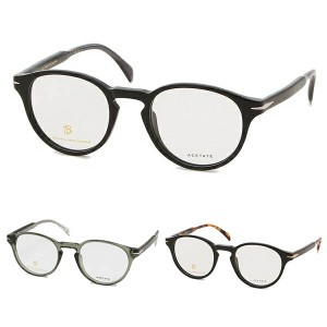 デビッドベッカム メガネフレーム 眼鏡フレーム 50サイズ ブラックグレイ メンズ レディース ユニセックス DAVID BECKHAM DB 1122