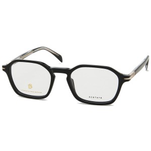 デビッドベッカム 眼鏡フレーム アイウェア 50サイズ インターナショナルフィット ブラック メンズ レディース DAVID BECKHAM DB 1125 2M