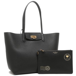 フェラガモ バッグ トートバッグ レディース トラベルトート Sサイズ FERRAGAMO 21I376 0735963 ブラック