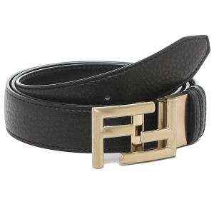 フェンディ ベルト FFロゴ ブラック メンズ FENDI 7C0344 70J F05TC