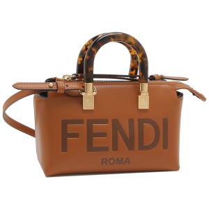 フェンディ ハンドバッグ ショルダーバッグ バイザウェイミニ ブラウン レディース FENDI 8BS067 ABVL F0PWZ