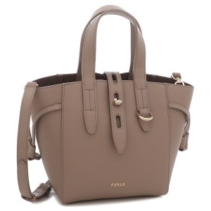 フルラ ハンドバッグ ショルダーバッグ ネット ミニトートバッグ ベージュ レディース FURLA BASRFUA HSF000 1257S