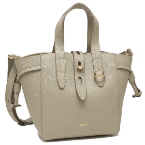 フルラ バッグ ハンドバッグ ショルダーバッグ ネット ミニバッグ グレー レディース FURLA BASRFUA HSF000 M7Y00