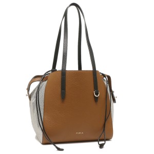 美品‼︎ FURLA リボン 巾着型ショルダーバッグ ハンドバッグ バッグ レディース 本物品質の