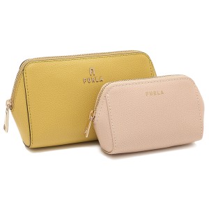 フルラ ポーチ カメリア セット イエロー ベージュ レディース FURLA WE00453 ARE000 2658S