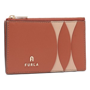 フルラ フラグメントケース 小銭入れ コインケース ルナ カードケース オレンジ ベージュ レディース FURLA WP00288 BX0184 2303S