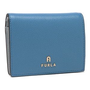 furla 二つ折り 財布 ブルーの通販｜au PAY マーケット