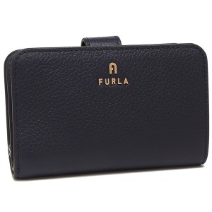 フルラ 二つ折り財布 カメリア ネイビー レディース FURLA WP00314 HSF000 2676S