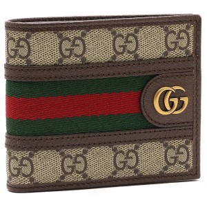 グッチ 三つ折り財布 オフィディア ブラウン メンズ GUCCI 597606 96IWT 8745