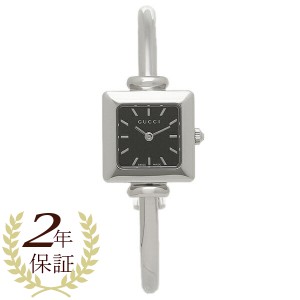 【2年保証】グッチ 時計 レディース 腕時計 1900シリーズ 20MM クォーツ ブラック シルバー GUCCI YA019517