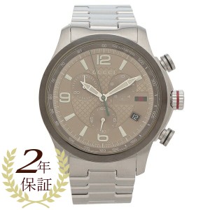 グッチ 時計 Gタイムレスクロノ クォーツ ブラウン メンズ GUCCI YA126289