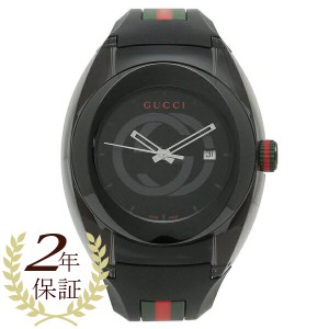 【2年保証】グッチ 時計 レディース メンズ 腕時計 GUCCI YA137107 ブラック