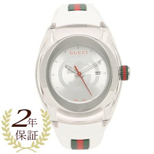 【2年保証】グッチ 時計 レディース 腕時計 メンズ GUCCI YA137302 ホワイト