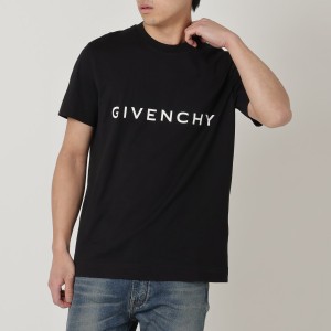 ジバンシィ Tシャツ カットソー スリムTシャツ ブラック メンズ GIVENCHY BM716G3YAC 001