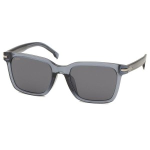 ヒューゴ ボス サングラス アイウェア 54サイズ アジアンフィット グレイ ブルー メンズ レディース HUGO BOSS 1540/F/SK PJP