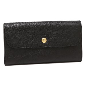 イルビゾンテ 長財布 ブラック ユニセックス IL BISONTE SCW020 PV0005 BK110B CLASSIC CONTINENTAL WALLET NERO