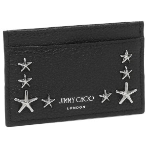 ジミーチュウ カードケース ディーン ブラック メンズ レディース JIMMY CHOO DEANUUF 14503755