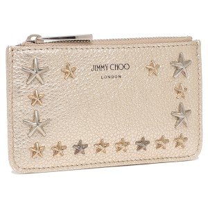 ジミーチュウ カードケース ナンシー ゴールド レディース JIMMY CHOO NANCYUUR 14701637