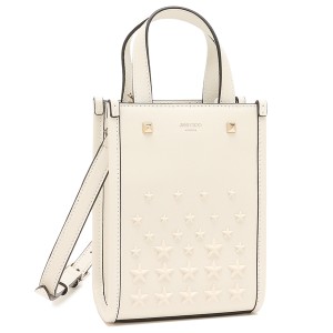 ジミーチュウ ハンドバッグ ショルダーバッグ ミニNSトート ミニバッグ ホワイト レディース JIMMY CHOO MININSTOTE AOR