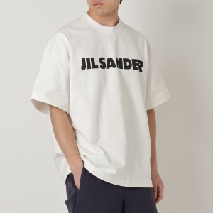 ジルサンダー Tシャツ・カットソー ホワイト メンズ JIL SANDER J21GC0001 J45047 102