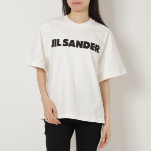 ジルサンダー Tシャツ 半袖カットソー トップス ホワイト レディース JIL SANDER J02GC0001 J45047 102