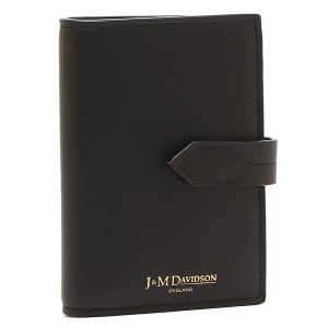 ジェイアンドエムデヴィッドソン 二つ折り財布 ロサンジ ミニ財布 ブラック レディース J&M DAVIDSON SLSF0XX SCXX 999G