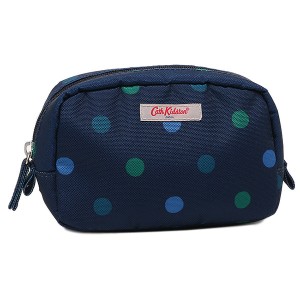 【訳ありアウトレット】キャスキッドソン ポーチ POWER SPOT ネイビー レディース CATH KIDSTON 985352 COSMETIC CASE CLASSIC MAKE UP C