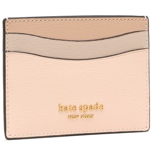 ケイトスペード カードケース パスケース モーガン ベージュマルチ レディース KATE SPADE K8967 650