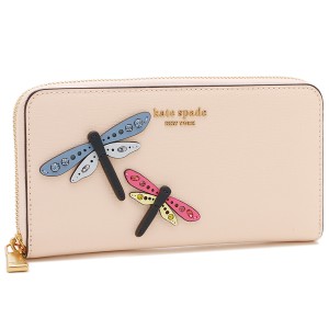 ケイトスペード 長財布 トンボモチーフ ピンク マルチ レディース KATE SPADE KB193 650