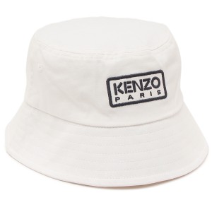 ケンゾー 帽子 キッズ バケットハット オフホワイト キッズ KENZO K60031 12P