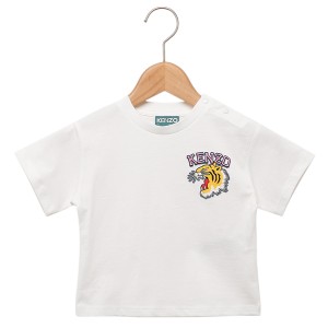 ケンゾー ベビー服 Tシャツ カットソー ベビー オフホワイト キッズ KENZO K60100 12P