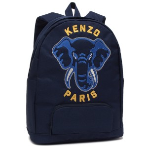 ケンゾー リュック バックパック キャンバス バックパック キッズ ネイビー キッズ KENZO K60384 84A A4対応