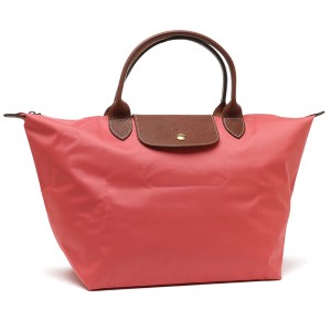 ロンシャン ハンドバッグ プリアージュ Mサイズ ピンク レディース LONGCHAMP 1623 089 P76