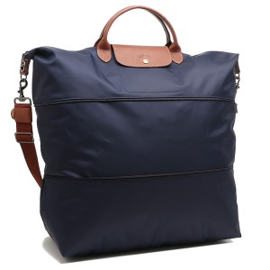 ロンシャン ハンドバック ショルダーバッグ プリアージュ 2WAY トラベルバッグ ネイビー レディース LONGCHAMP 1911 089 P68 A4対応