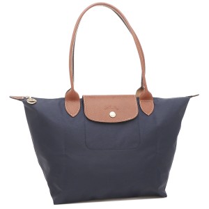 ロンシャン トートバッグ プリアージュ Mサイズ ネイビー レディース LONGCHAMP 2605 89 P68